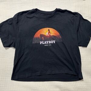 Playboy crop top